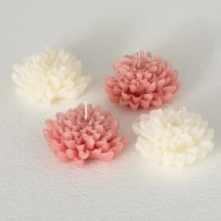 2"H Sullivans Blooming Flower Candle Set Of 4; Pink 7 2"H Sullivans Blooming Flower Candle Set Of 4; Pink -Home Decor Store GUEST 00189704 0907 4abf bff9 c15f1323371a