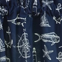 Split P Captain'S Quarters Valance 60X14 - Navy -Home Decor Store GUEST 00f533ad 333b 4ff0 a54b a0fc7318425b
