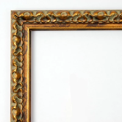 28" X 28" Non-Beveled Antique Bronze Wood Wall Mirror - Amanti Art 3 28" X 28" Non-Beveled Antique Bronze Wood Wall Mirror - Amanti Art - Image 2