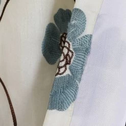 Set Of 2 Royal Garden Kitchen Curtain Tiers Blue - Lush Décor -Home Decor Store GUEST 04da6682 6b6a 47e8 80af 74f1d55f4dea