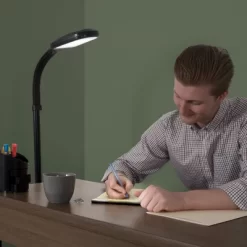 Adjustable Floor Lamp - Full Spectrum Natural Sunlight LED Lamp And Bendable Neck - Dimmable Light For Living Room And Bedroom By Lavish Home (Black) 10 Adjustable Floor Lamp - Full Spectrum Natural Sunlight LED Lamp And Bendable Neck - Dimmable Light For Living Room And Bedroom By Lavish Home (Black) -Home Decor Store GUEST 05192543 c46f 4ffe 9d0e 05447cab5cda