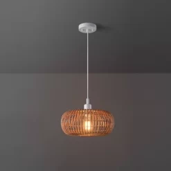 Fitz 1-Light Plug-In Or Hardwire Rattan Shade Pendant Lighting - Globe Electric 13 Fitz 1-Light Plug-In Or Hardwire Rattan Shade Pendant Lighting - Globe Electric -Home Decor Store GUEST 087a3f1d d835 40e3 a2bc e188abfd03e2