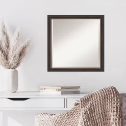 23" X 23" Beveled Ashton Black Wood Wall Mirror - Amanti Art 13 23" X 23" Beveled Ashton Black Wood Wall Mirror - Amanti Art -Home Decor Store GUEST 0986b336 1176 4560 bcf3 6b74dedea248