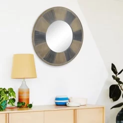 27" Round Rustic Mirror Two Tone - Stonebriar Collection -Home Decor Store GUEST 0a7f01ee 901d 43bd af46 a6b6ae9157c4