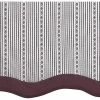 GoodGram Farmhouse Striped Café Kitchen Curtain Tier & Valance Set - Assorted Colors -Home Decor Store GUEST 0adb168a a34d 40b7 b397 6d8db10988c0