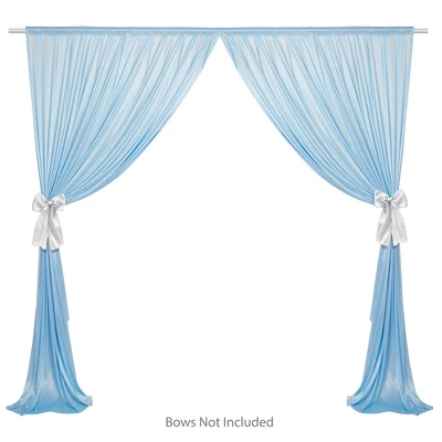 Lann's Linens (Set Of 2) Photography Backdrop Curtains - Tall Backgrounds For Wedding, Party Or Photo Booth 3 Lann's Linens (Set Of 2) Photography Backdrop Curtains - Tall Backgrounds For Wedding, Party Or Photo Booth
