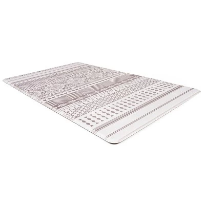 World Rug Gallery Geometric Boho Anti-Fatigue Standing Mat 4 World Rug Gallery Geometric Boho Anti-Fatigue Standing Mat - Image 2