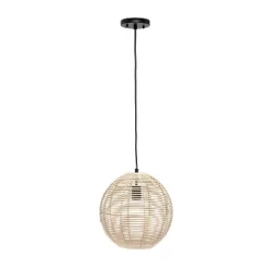 Ball Shaped Rattan Pendant Light Beige - Lalia Home -Home Decor Store GUEST 0b707016 8b87 4038 82f5 3092ea608d4f