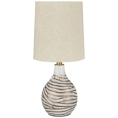 Aleela Table Lamp White/Gold - Signature Design By Ashley 4 Aleela Table Lamp White/Gold - Signature Design By Ashley - Image 2