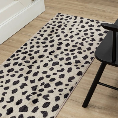 Daffodil Leopard Print Woven Rug - Threshold™ 11 Daffodil Leopard Print Woven Rug - Threshold™ - Image 9
