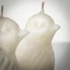 3.5"H Sullivans White Bird Candle - Set Of 2, White -Home Decor Store GUEST 1046535b 7c1b 4a7a 9659 c4ca83c09c0f