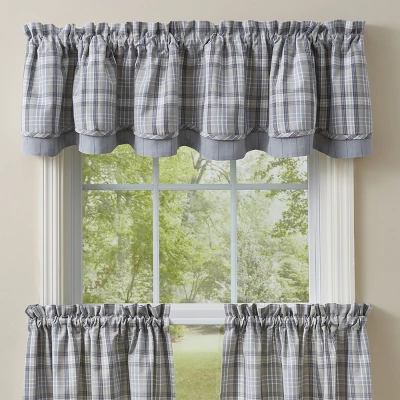 Hartwick Lined Layered Valance 72'' X 16'' 3 Hartwick Lined Layered Valance 72'' X 16''