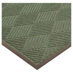 Dark Green Solid Doormat - (2'x3') - HomeTrax -Home Decor Store GUEST 127197cf 5e96 4b0f b291 14c22adbe587