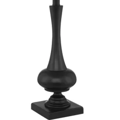 Franklin Iron Works Ross Rustic Farmhouse Table Lamps 27" Tall Set Of 2 Bronze With USB Charging Port Faux Leather Drum Shade For Living Room Desk -Home Decor Store GUEST 14daa74e 84e0 4750 952a 246d494f958c