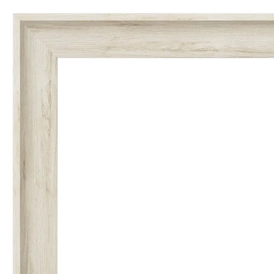 41" X 29" Regal Birch Framed Wall Mirror Cream - Amanti Art 4 41" X 29" Regal Birch Framed Wall Mirror Cream - Amanti Art - Image 2