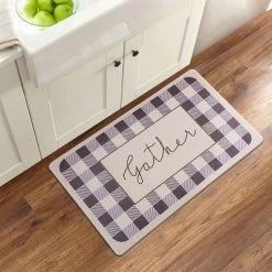 World Rug Gallery Gather Plaid Anti-Fatigue Standing Mat -Home Decor Store GUEST 17da3915 dd82 4744 b92a 9233f3e134ba