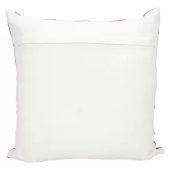 Luminecence Flag Stripes Oversize Square Throw Pillow Red/White - Mina Victory