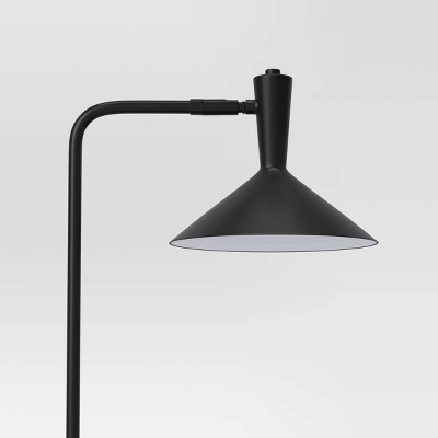 LED Wireless Charging Task Lamp With USB Black (Includes LED Light Bulb) - Threshold™ 5 LED Wireless Charging Task Lamp With USB Black (Includes LED Light Bulb) - Threshold™ - Image 3