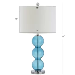 (Set Of 2) 27" Bella Glass Triple Sphere Table Lamp Sky Blue (Includes LED Light Bulb) - JONATHAN Y 7 (Set Of 2) 27" Bella Glass Triple Sphere Table Lamp Sky Blue (Includes LED Light Bulb) - JONATHAN Y -Home Decor Store GUEST 1a6a9d7f 0119 463d bc11 c9e05c20074b