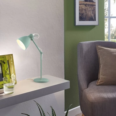 1-Light Priddy-P Desk Lamp Pastel Green - EGLO 3 1-Light Priddy-P Desk Lamp Pastel Green - EGLO