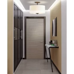 15" Metal Marc Semi Flush Mount (Includes Energy Efficient Light Bulb) Black - JONATHAN Y 11 15" Metal Marc Semi Flush Mount (Includes Energy Efficient Light Bulb) Black - JONATHAN Y -Home Decor Store GUEST 1b305050 f37b 4f56 9c28 6d772333db69