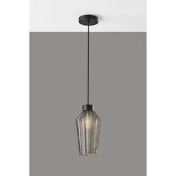 Belfry Pendant Black - Adesso