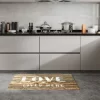 J&V TEXTILES 20" X 39" Comfort Collection Anti-Fatigue Kitchen Floor Mat (Love Lives Here) -Home Decor Store GUEST 1c697fd6 943f 4bc6 98ee 8b0f09b3052a