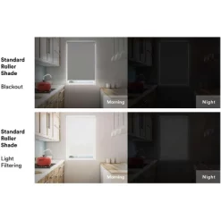 Linen Avenue Cordless Blackout Roller Shade, Beige And Taupe -Home Decor Store GUEST 1d007aff 4b68 47ab b2d4 3e2b0a4da4d7