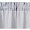 Trinity Faux Linen Textured Vintage Design Farmhouse Solid Curtains -Home Decor Store GUEST 1d26b299 f006 4147 afea b99274870735