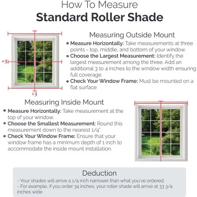 Linen Avenue Cordless 1% Solar Screen Standard Roller Shade, White, Fawn, And Sand 8 Linen Avenue Cordless 1% Solar Screen Standard Roller Shade, White, Fawn, And Sand - Image 6