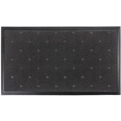 KAF Home Nested Angles Door Mat | 17 X 30 Inches, Durable Indoor Outdoor Entry Way Rug | Perfect For Mud-Rooms, High Traffic Areas, Garages, Storefronts, And Everyday Home Use 5 KAF Home Nested Angles Door Mat | 17 X 30 Inches, Durable Indoor Outdoor Entry Way Rug | Perfect For Mud-Rooms, High Traffic Areas, Garages, Storefronts, And Everyday Home Use - Image 3