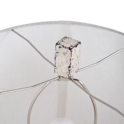 Berwyn Light House Table Lamp With Tapered Drum Shade White - StyleCraft 6 Berwyn Light House Table Lamp With Tapered Drum Shade White - StyleCraft - Image 4