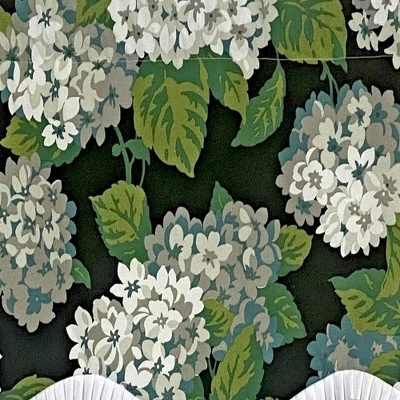 Hydrangea Ruffled Provance Valance 3in Rod Pocket 50in X 17in By RLF Home 4 Hydrangea Ruffled Provance Valance 3in Rod Pocket 50in X 17in By RLF Home - Image 2