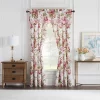 60"x16" Forever Peony Window Valance Berry - Waverly