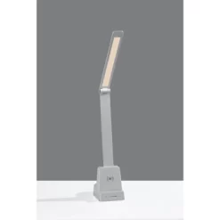 Cody LED Wireless Charging Desk Lamp With Smart Switch (Includes LED Light Bulb) Matte White - Adesso -Home Decor Store GUEST 245a789f 2a07 4296 a259 666b226e3abc