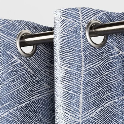 1pc Blackout Modern Stroke Window Curtain Panel - Project 62™ 3 1pc Blackout Modern Stroke Window Curtain Panel - Project 62™