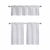 Kate Aurora Parisian Living Complete 3 Piece Lightweight Sheer Cafe Kitchen Curtain Tier & Valance Set -Home Decor Store GUEST 2673a73f 1664 49eb 9b7e 9a7b262d7941
