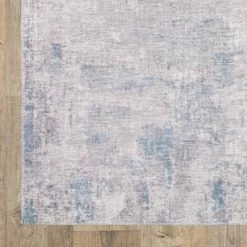Marcel Distressed Abstract Area Rug Gray/Blue - Captiv8e Designs -Home Decor Store GUEST 2732467c 3baf 428e 8567 daa493cb37b5
