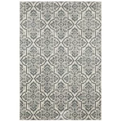 Farrah Floral Trellis Area Rug Ivory/Blue - Captiv8e Designs -Home Decor Store GUEST 2b5d0778 773a 4688 b164 24551bc32eea