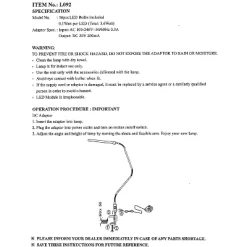 Hastings Home Modern LED Clamp Desk Lamp – Black -Home Decor Store GUEST 2bccc14f 1797 4e55 9020 4d180173f317