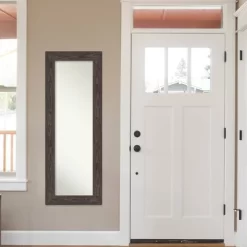 20" X 54" Non-Beveled Bridge Black Wood On The Door Mirror - Amanti Art 16 20" X 54" Non-Beveled Bridge Black Wood On The Door Mirror - Amanti Art -Home Decor Store GUEST 2d75cae2 9c6a 4d4f afbb 41e5fa74684d