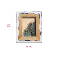 Varuna Wood And Resin Marbled Picture Frame - Foreside Home And Garden -Home Decor Store GUEST 2fd67282 1844 4a3b a6ae 4ba6d98bb180