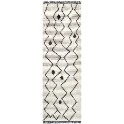 NuLOOM Mari Moroccan Soft Shag Fringe Area Rug -Home Decor Store GUEST 3048e589 9f5e 4a2a a5eb 216874b72d1a