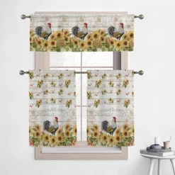 Laural Home Sunflower Farm Kitchen 3-Pc. Kitchen Tier Set
