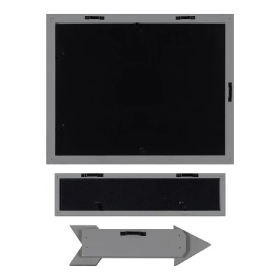 10pc Bordeaux Frame Expressions Box Set Rustic Brown/Charcoal Gray - Kate & Laurel All Things Decor 5 10pc Bordeaux Frame Expressions Box Set Rustic Brown/Charcoal Gray - Kate & Laurel All Things Decor - Image 4