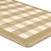 Kate Aurora Linen & White Buffalo Plaid Memory Foam Anti-Fatigue Kitchen Floor Mat 30 In. W X 18 In. L -Home Decor Store GUEST 38566cfa 05cc 405f ba23 7dcc69d90a82