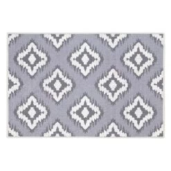 Sussexhome Tetra Collection Cotton Heavy Duty Low Pile Area Rug , 2' X 3' -Home Decor Store GUEST 38b5c669 0a96 42d3 857f 326b49bbdb75