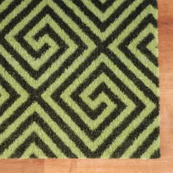 2'x3' ColorStar Greek Grid Door Mat Forest Green - Bungalow Flooring 10 2'x3' ColorStar Greek Grid Door Mat Forest Green - Bungalow Flooring -Home Decor Store GUEST 38faa32a d890 4ce4 b7d5 c30ab0022462