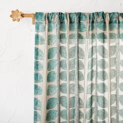 Flower Faux Wood Curtain Rod Natural Wood - Opalhouse™ Designed With Jungalow™ -Home Decor Store GUEST 3925f915 c050 487f 97e5 3eaf145092c1