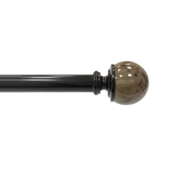Decorative Drapery Curtain Rod With Marble Ball Finials Oil Rubbed Bronze - Lumi Home Furnishings -Home Decor Store GUEST 3ca0ee12 4751 4a60 8114 8c168e81cb24